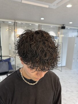 ブリーチ 金沢店(BLEACHi) 波巻きパーマ×マッシュ