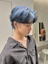 ソル 栄矢場町(SOL)&nbsp;メンズデザインカラー/ハイライト/ローライト/ブルーカラー