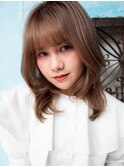 A BY WHO 江坂/ウルフカット/透明感カラー