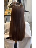 髪質改善ストレートヘア
