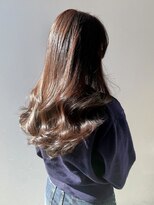 ラフ バイ マグ 南松本(R.A.F. by Mag) ロングヘアブリーチ無し透明感ケアカラーチョコレートブラウン