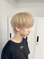 メンズペレ 渋谷(MEN'S PELE)&nbsp;ニュアンスパーマ/韓国マッシュ/スパイキーショート/渋谷