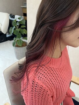 ミーナ(mina) インナーカラー