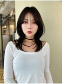 小顔レイヤーハッシュカット【自由が丘】