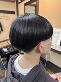 マッシュ刈り上げ