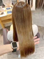 アフィナー(Afinar)&nbsp;【横浜/横浜駅】質感再生カラー/艶髪ロング