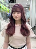 ハイトーンブリーチカラーピンクラベンダー