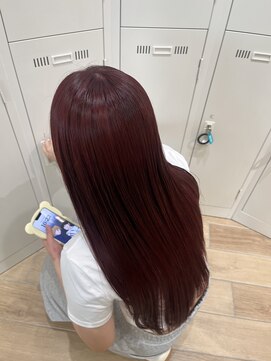 アーチバイケンジ(arch by kenje) 艶髪レッドカラー