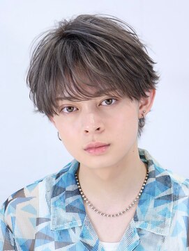 オーシャントーキョー 仙台(OCEAN TOKYO) ニュアンスシースルーフェザーショートマッシュメンズパーマ