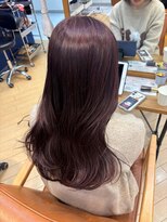 ユニ バイ マグ 長野店(Uni.by Mag)&nbsp;"ピンクカラー" 透明感ブリーチなしピンク