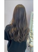 【グレージュヘアカラー】