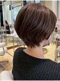 20代30代40代大人可愛い艶ブラウンベージュ（11）