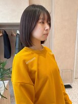 オン キャナルシティ博多前店(on)&nbsp;【晴音】大人ボブ/ダークブラウン/ボブ/20代