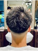 【20代 男性】ロンドンスパイキーフェード（大宮/バーバー）