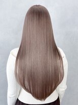 アルバム 銀座(ALBUM GINZA)&nbsp;ロング顔周りレイヤー韓国ヘア大人ガーリー_ba578632