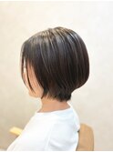 クールな大人ショートボブ