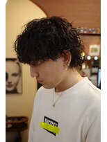 エディ(Edy)&nbsp;メンズ波巻きスパイラルパーママッシュ刈り上げケアパーマ岡山
