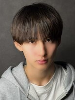 エルマーク 松山(L-MARK)&nbsp;マッシュヘア/黒髪/メンズカット/men's/フェザーパーマ