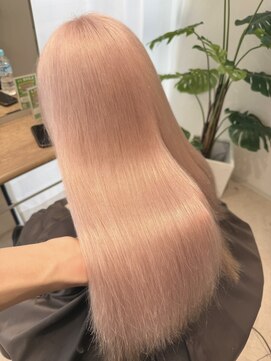 ジーナ 渋谷本店(Zina) 髪質改善＊ピンクカラー＊【Zina渋谷本店】