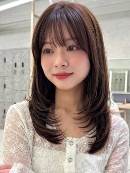 アッシュ 新杉田店(Ash)の写真/人気の秘密は再現性の高い技術力！韓国風ヘア好きから高評価◎[韓国風/新杉田/レイヤーカット/顔周り]