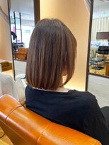 アビエクレール 河内花園(abije claire)&nbsp;艶感ナチュラルストレートボブ【河内花園駅】