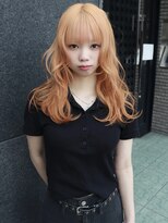 クペウイビ 心斎橋(cope'u yive)&nbsp;オレンジ/ダブルカラー/ケアブリーチ/ブロンド/心斎橋