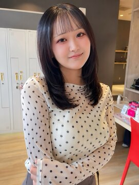 バランス ヘアーアンドアイラッシュ 野田店(balance.) 髪質改善カラー×レイヤー