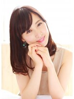 ヘアーカラープラス 都賀店(PLUS) ハイノーブルダークブラウン・ミディ
