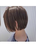 つやボブ軽めなボブ//重みを取って扱いやすく
