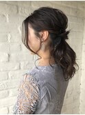 結婚式ヘアセット