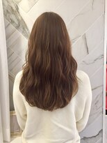 セシルカットフリンジウェーブ×大人かわいい前髪ココアブラウン