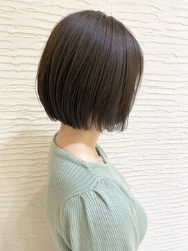 モリオ フロム ロンドン サッポロファクトリー店(morio FROM LONDON) 【morio】札幌ボブ　暗髪ナチュラルボブ