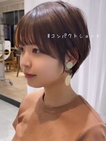 ビューイースト 亀戸 錦糸町(VIEW EAST)&nbsp;マッシュショートボブ/フェザーバング/カーキグレージュ