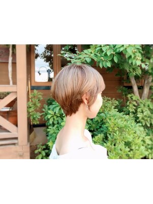 悩みや要望に合わせ、髪を傷ませないカット技術で理想のショートヘアに♪再現性◎だからキレイが続く。