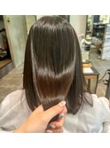 髪質改善トリートメント×美髪カラー×サラつや