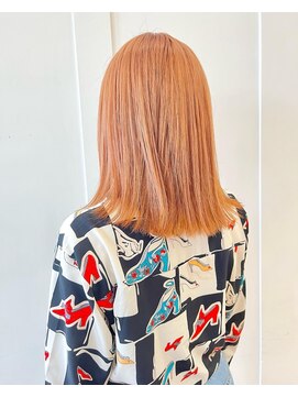 コワファースト させぼ五番街店(COIFF1RST) 夏人気”オレンジベージュ”