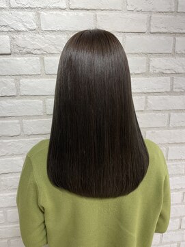 アッシュ 稲田堤店(Ash) イルミナカラー×ダークグレージュ