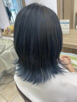 エイト 上野店(EIGHT ueno)&nbsp;ネイビーハイライト