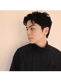 メンズニュアンスパーマスタイル