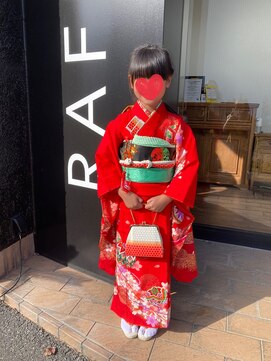 ルネッサンスヘアー ラファエロ(RAFFAELLO) 七五三