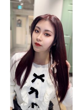 ラベスト キョウト(LOVEST) 髪質改善◆Burgundy  color