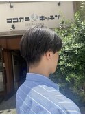 メンズカット/マッシュ/韓国風/刈り上げ/ブラック