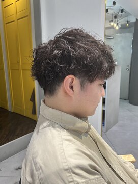 ミエル ヘア 新宿(miel hair) メンズマッシュパーマ/ツイストスパイラルパーマ/【新宿】