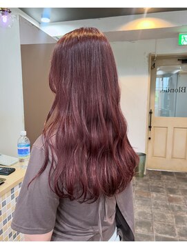 ブロンド(Blonde.) #ピンクラベンダー#ピンクカラー#暖色カラー