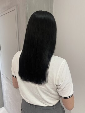 ヨーク(YOKE) 【YOKE】縮毛矯正/髪質改善/暗髪/ブルーブラック