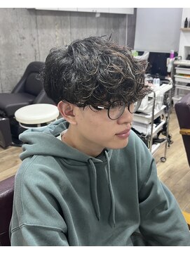 オムファミーユラグ(homme, famille raugh) 刈り上げマッシュ