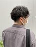【男性人気no.1】カット＋ダメージレスパーマ　￥14850→￥13200
