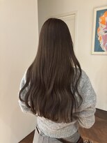 サラ 天神大名店(SARA)&nbsp;【グレージュ】ワンカラー／ブリーチなし/艶髪