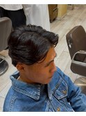 ラフカール　スペインカール　フェード　外国人風　メンズパーマ