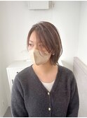 ハイライトでイメチェン美髪外ハネボブ【suiw】昭和町/天王寺